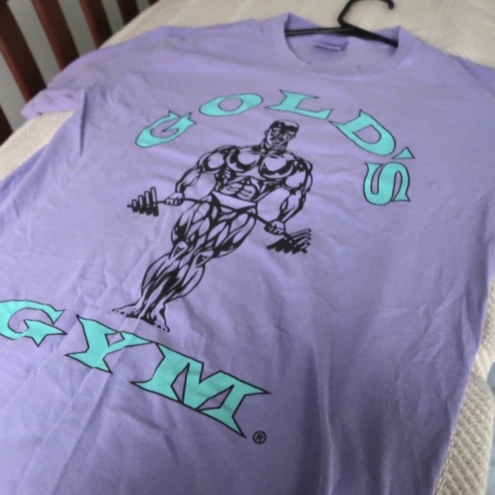 Urban Outfitters Gold Gym T-shirt Small Size Unisex